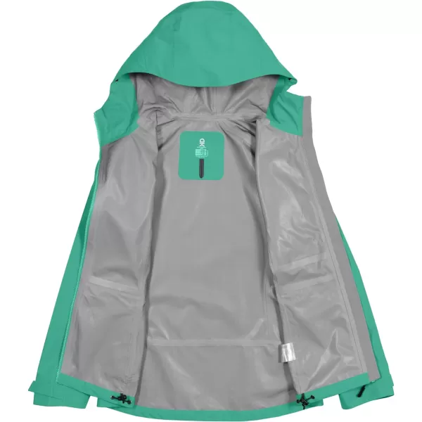 Little Donkey Andy Women’s Waterproof Rain Jacket Outdoor Windbreaker Rain Shell for Hiking, Travel