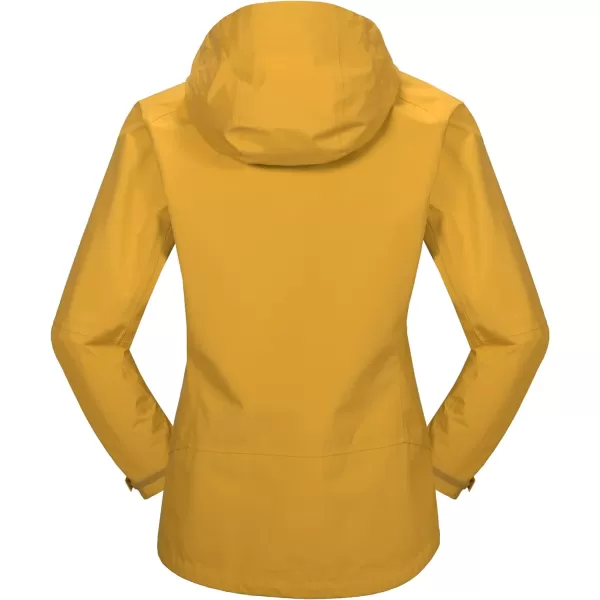 Little Donkey Andy Women’s Waterproof Rain Jacket Outdoor Windbreaker Rain Shell for Hiking, Travel