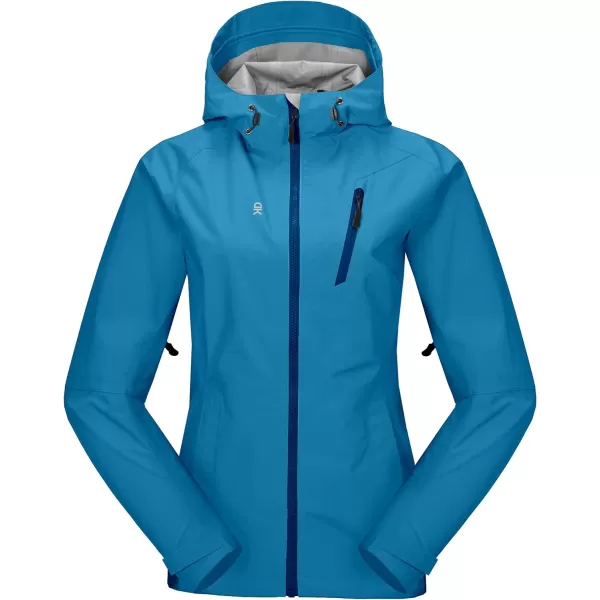Little Donkey Andy Women’s Waterproof Rain Jacket Outdoor Windbreaker Rain Shell for Hiking, Travel
