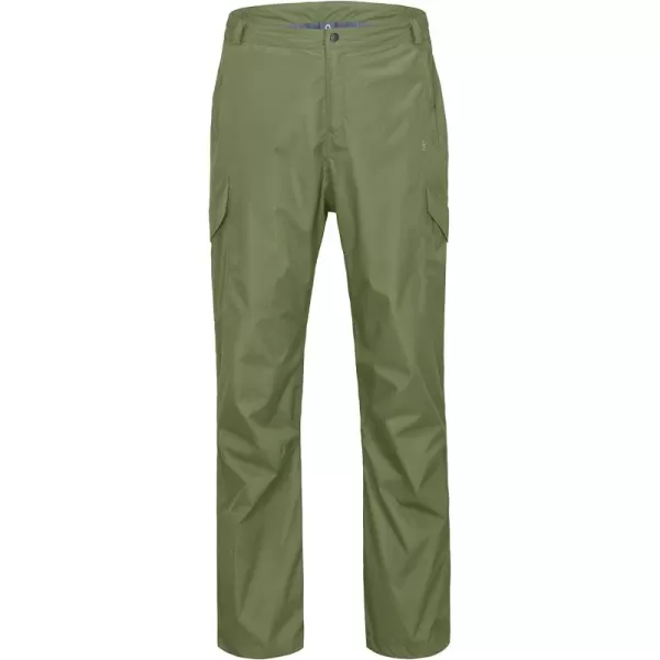 Little Donkey Andy Men's Lightweight Waterproof Rain Pants Breathable Hiking Pant for Outdoor Fishing