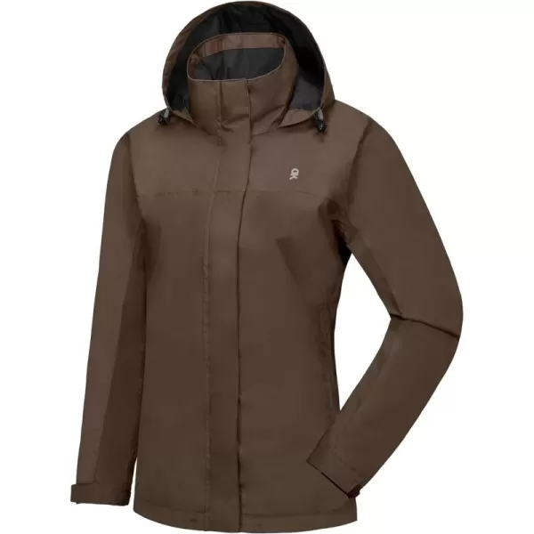 Little Donkey Andy Women’s Waterproof Rain Jacket Outdoor Windbreaker Rain Shell for Hiking, Travel