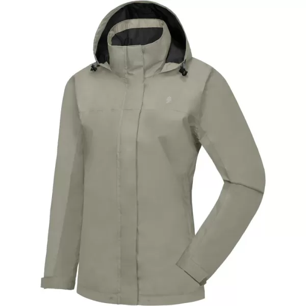 Little Donkey Andy Women’s Waterproof Rain Jacket Outdoor Windbreaker Rain Shell for Hiking, Travel