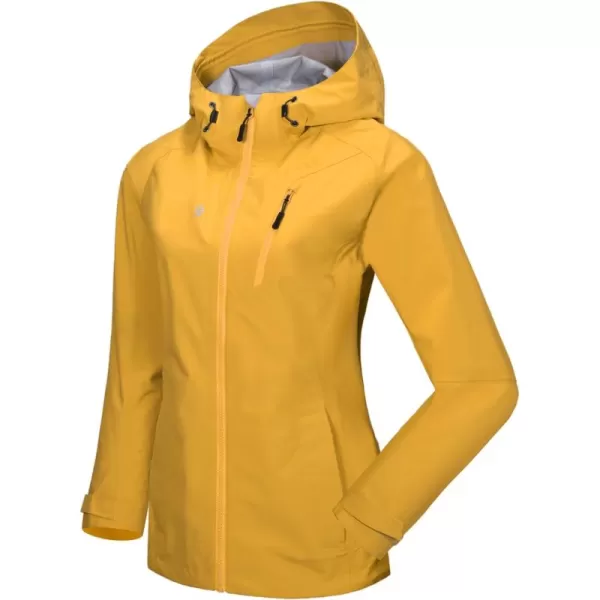Little Donkey Andy Women’s Waterproof Rain Jacket Outdoor Windbreaker Rain Shell for Hiking, Travel