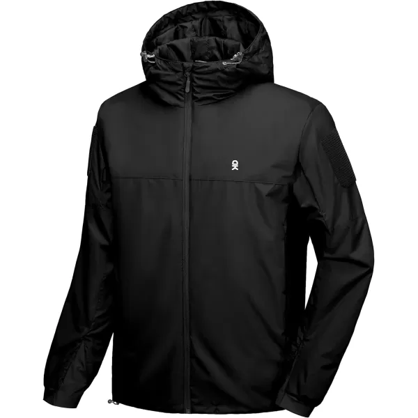 Little Donkey Andy Men's Hooded Winter Lightweight Coat Water-resistant Warm Quilted Jacket with Recycled Insulation
