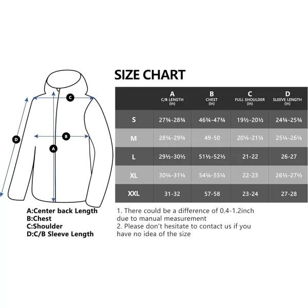 Little Donkey Andy Men's Hooded Winter Lightweight Coat Water-resistant Warm Quilted Jacket with Recycled Insulation