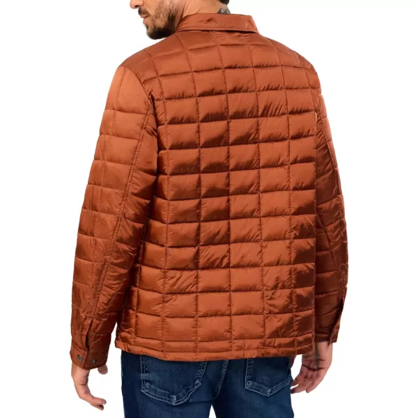 Little Donkey Andy Men's Puffer Jacket Lightweight Warm Winter Coat With 4 Pockets Full Zip Windproof Insulated Hooded Jacket