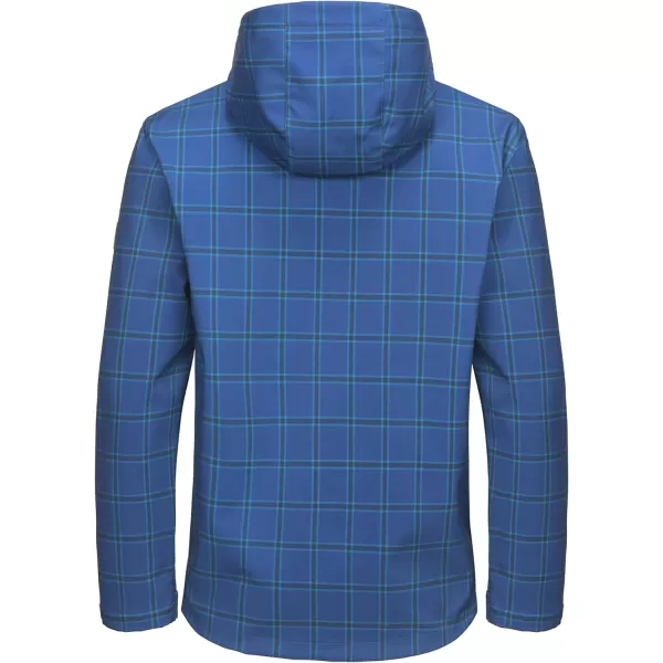 Little Donkey Andy Men’s Softshell Jacket with Removable Hood, Fleece Lined and Water Repellent