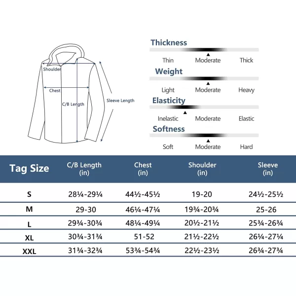 Little Donkey Andy Men’s Softshell Jacket with Removable Hood, Fleece Lined and Water Repellent