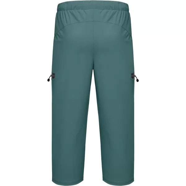 Little Donkey Andy Men's Ultra-Stretch Lightweight Quick Dry Athletic Pants Drawstring Travel Exercise Running Jogging)