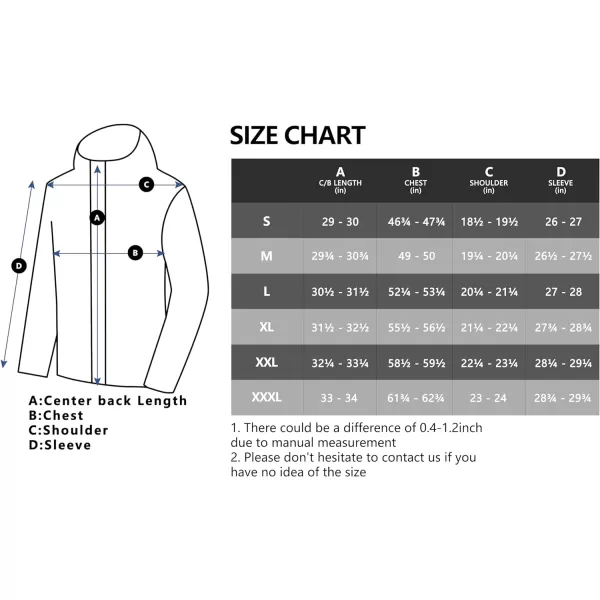Little Donkey Andy Men's Waterproof Ski Snowboarding Jacket Windproof Warm Coat with Detachable Hood