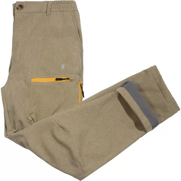 Little Donkey Andy Men's Windproof Fleece Lined Hiking Cargo Pants Water Repellent Softshell Ski Snow Pants