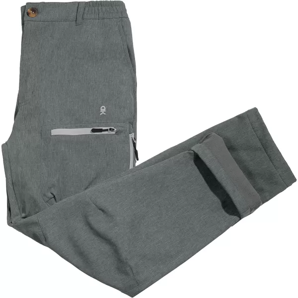 Little Donkey Andy Men's Windproof Fleece Lined Hiking Cargo Pants Water Repellent Softshell Ski Snow Pants