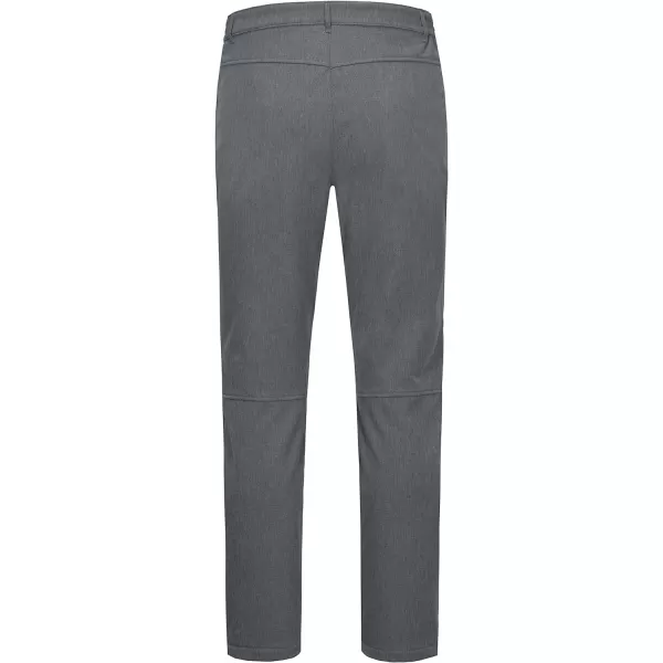 Little Donkey Andy Men's Windproof Fleece Lined Hiking Cargo Pants Water Repellent Softshell Ski Snow Pants
