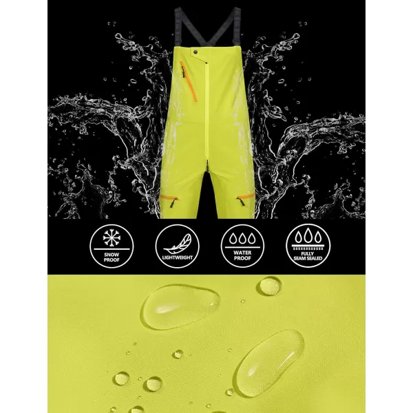 Little Donkey Andy Snow Bib Overalls for Women Waterproof Coveralls Windproof Suspenders Outdoor Skiing Suit Pants