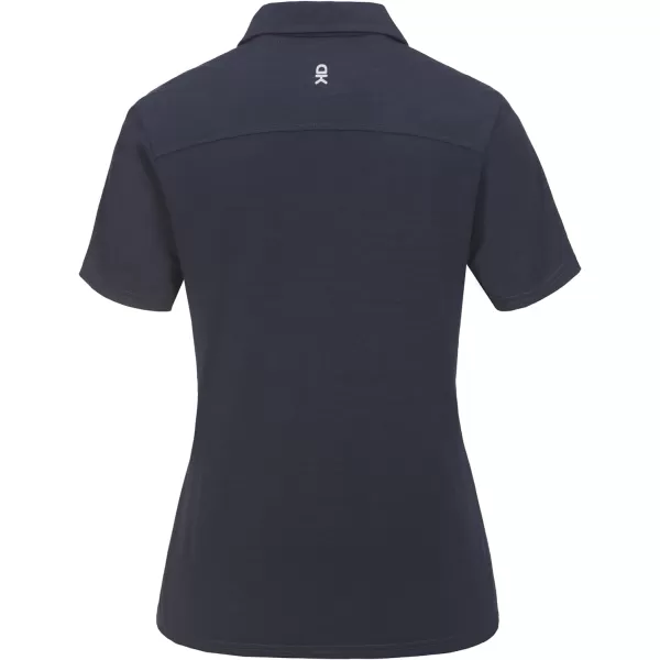 Little Donkey Andy Women's Golf Wool Polo Shirts Quick Dry T-Shirt Short Sleeve 4-Button Collared Sport Lightweight Tops