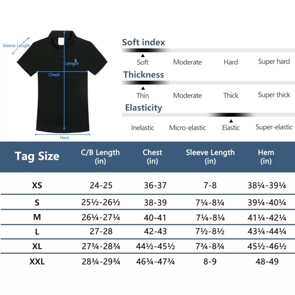 Little Donkey Andy Women's Golf Wool Polo Shirts Quick Dry T-Shirt Short Sleeve 4-Button Collared Sport Lightweight Tops