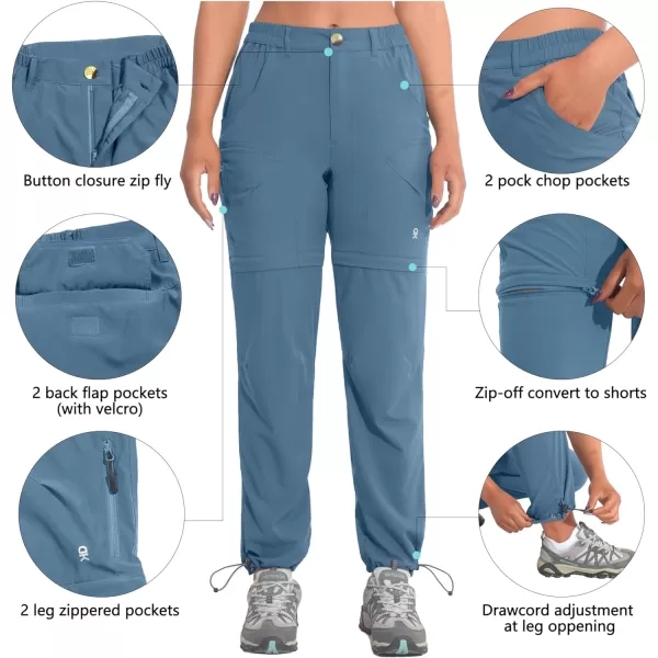 Little Donkey Andy Women's Hiking Pants Lightweight Convertible Zip-Off Pants Quick Dry UPF 50