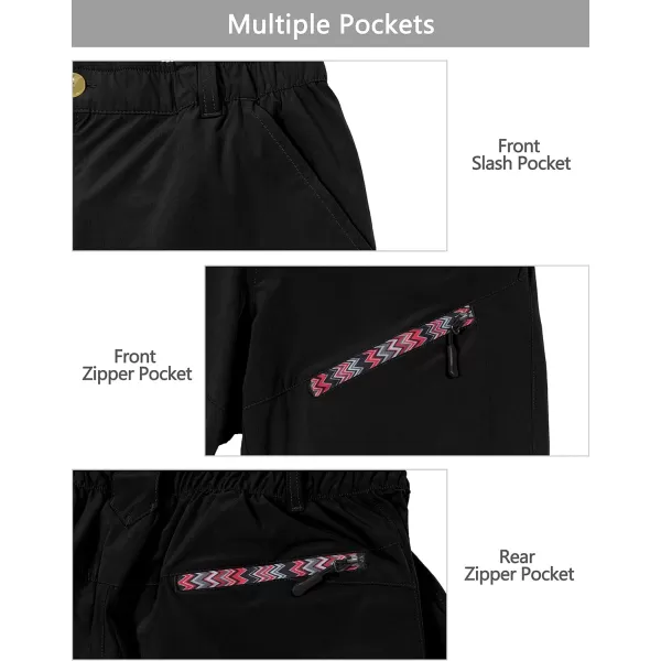 Little Donkey Andy Women's Hiking Pants Lightweight Convertible Zip-Off Pants Quick Dry UPF 50