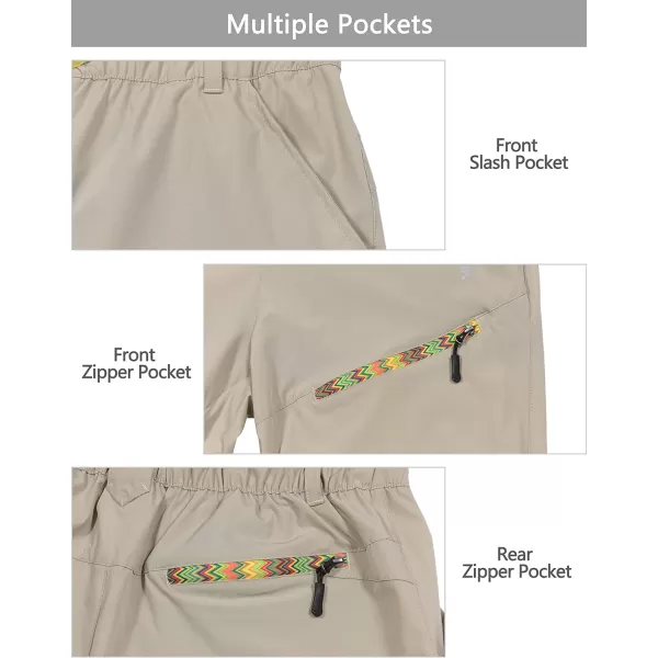 Little Donkey Andy Women's Hiking Pants Lightweight Convertible Zip-Off Pants Quick Dry UPF 50