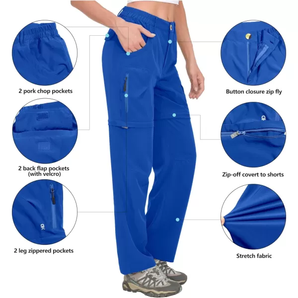 Little Donkey Andy Women's Hiking Pants Lightweight Convertible Zip-Off Pants Quick Dry UPF 50