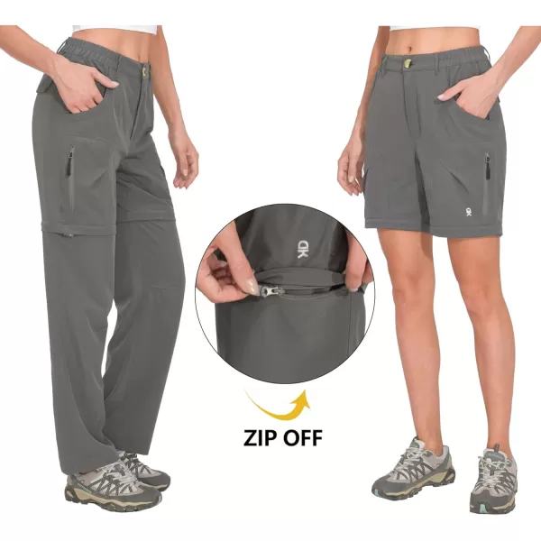 Little Donkey Andy Women's Hiking Pants Lightweight Convertible Zip-Off Pants Quick Dry UPF 50
