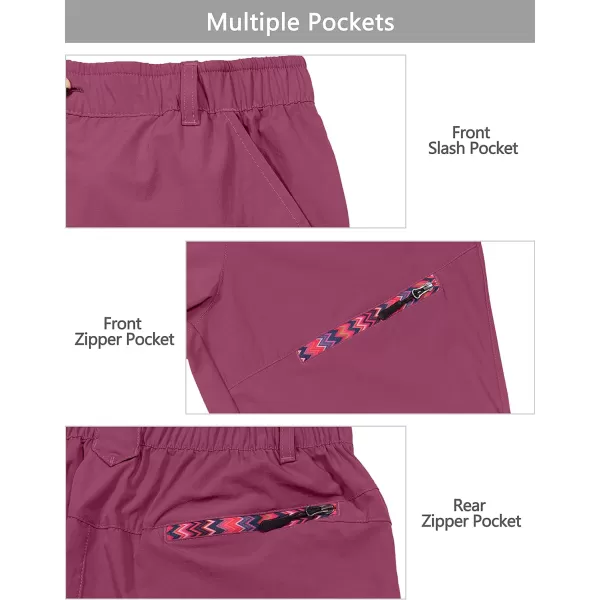 Little Donkey Andy Women's Hiking Pants Lightweight Convertible Zip-Off Pants Quick Dry UPF 50
