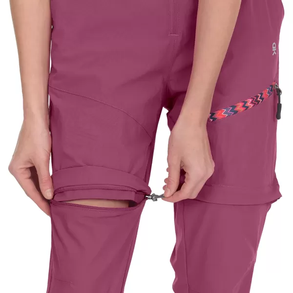 Little Donkey Andy Women's Hiking Pants Lightweight Convertible Zip-Off Pants Quick Dry UPF 50