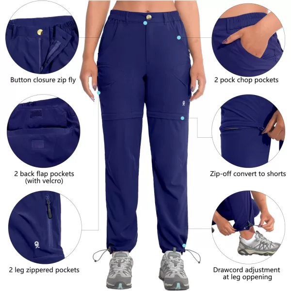 Little Donkey Andy Women's Hiking Pants Lightweight Convertible Zip-Off Pants Quick Dry UPF 50