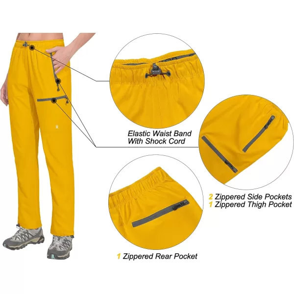 Little Donkey Andy Women's Lightweight Quick Dry Cargo Hiking Pants UPF 50+ Stretch Travel Casual Trousers