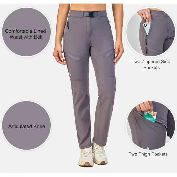 Little Donkey Andy Women's Lightweight Quick Dry Hiking Pants, UPF 50 Outdoor Pants for Work Travel, Water-Resistant