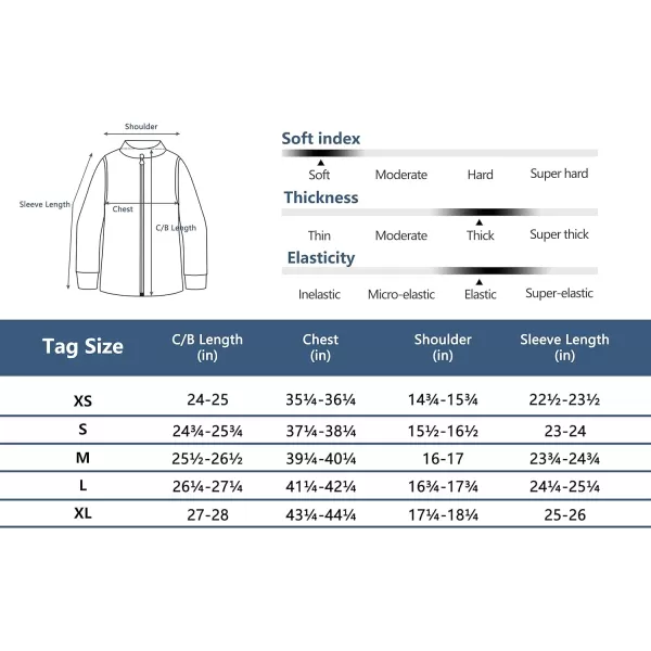 Little Donkey Andy Women's Lightweight Recycled Polar Fleece Hiking Jacket Full Zip Thermal Ski Travel Outerwear