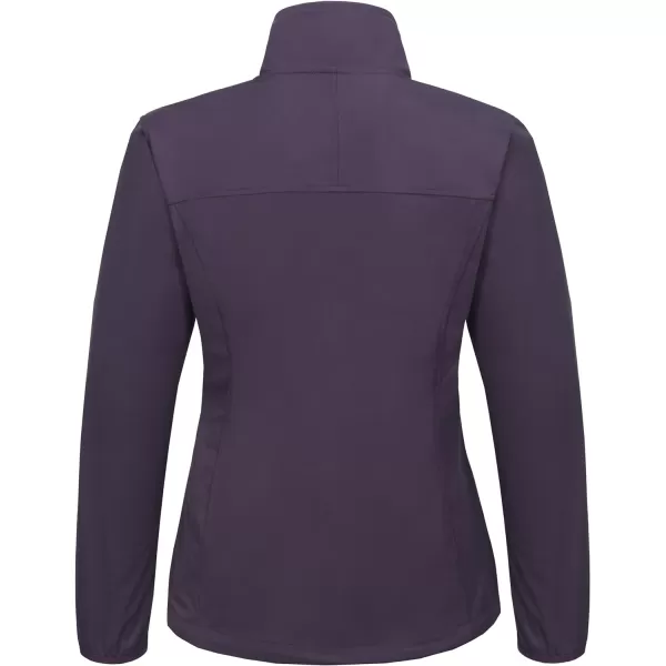 Little Donkey Andy Women's Lightweight Softshell Jacket Windbreaker for Running Travel Hiking, Windproof, Water Repellent
