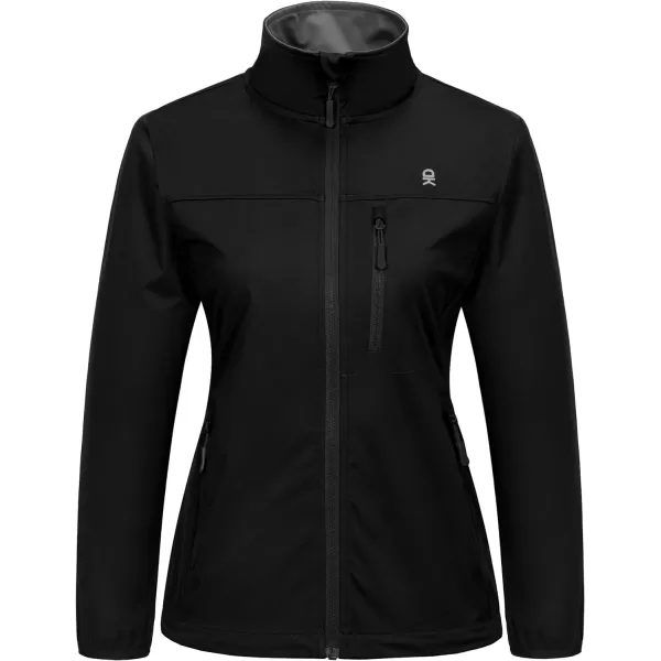 Little Donkey Andy Women's Lightweight Softshell Jacket Windbreaker for Running Travel Hiking, Windproof, Water Repellent