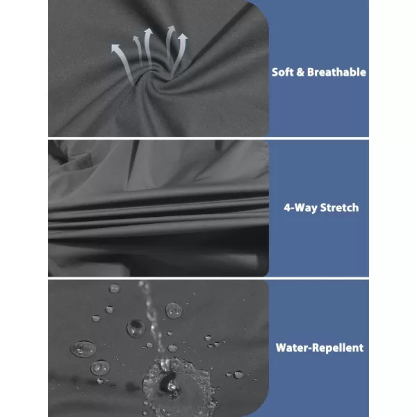 Little Donkey Andy Women's Lightweight Softshell Jacket Windbreaker for Running Travel Hiking, Windproof, Water Repellent