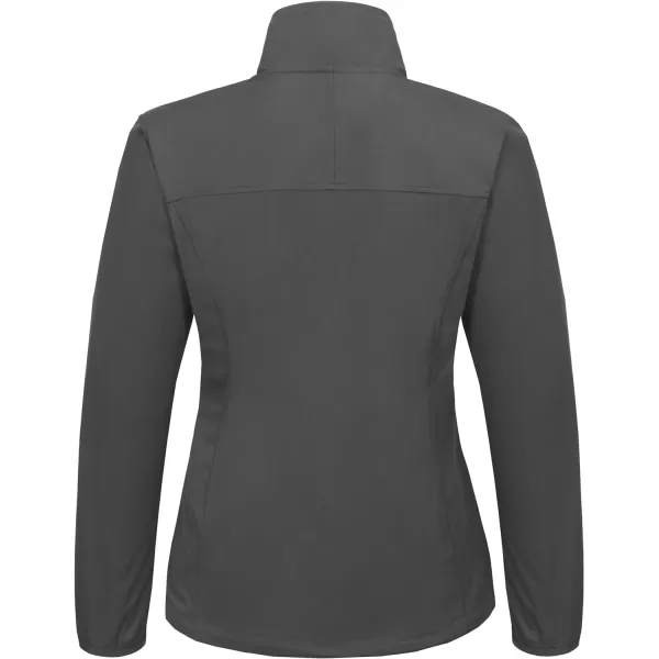 Little Donkey Andy Women's Lightweight Softshell Jacket Windbreaker for Running Travel Hiking, Windproof, Water Repellent
