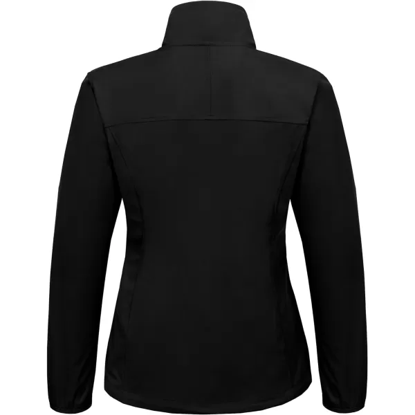Little Donkey Andy Women's Lightweight Softshell Jacket Windbreaker for Running Travel Hiking, Windproof, Water Repellent