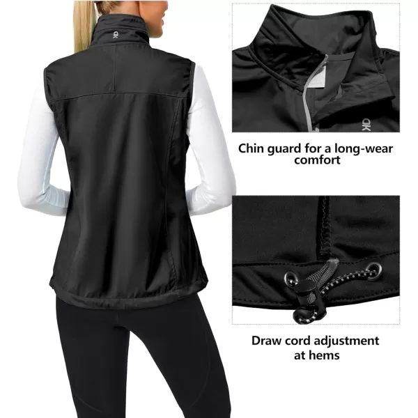 Little Donkey Andy Women's Lightweight Softshell Vest, Windproof Sleeveless Jacket for Runing, Hiking, Cycling, Golf