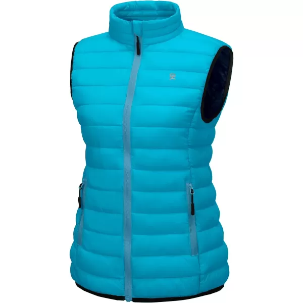 Little Donkey Andy Women's Lightweight Warm Puffer Golf Vest Thermal Winter Sleeveless Jacket for Hiking Travel Casual