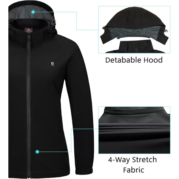 Little Donkey Andy Womens Lightweight Windbreaker Jacket Breathable Windproof Wind Coat Hiking Running Outdoor