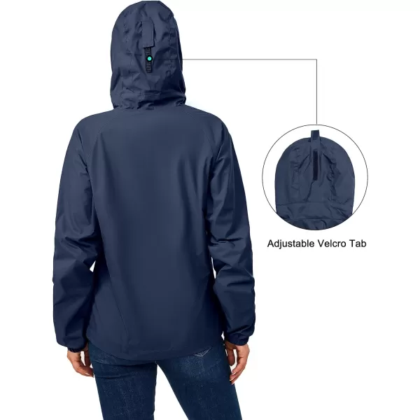 Little Donkey Andy Womens Lightweight Windbreaker Jacket Breathable Windproof Wind Coat Hiking Running Outdoor