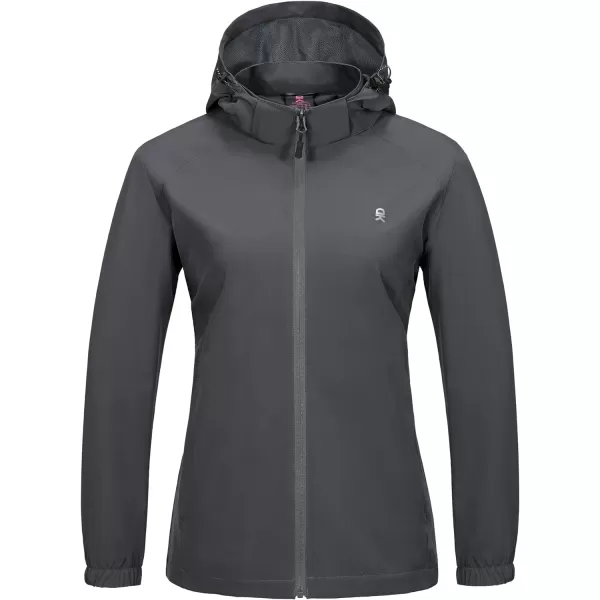 Little Donkey Andy Womens Lightweight Windbreaker Jacket Breathable Windproof Wind Coat Hiking Running Outdoor