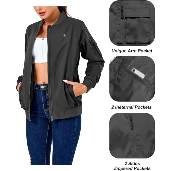 Little Donkey Andy Womens Lightweight Windbreaker Jacket Breathable Windproof Wind Coat Hiking Running Outdoor
