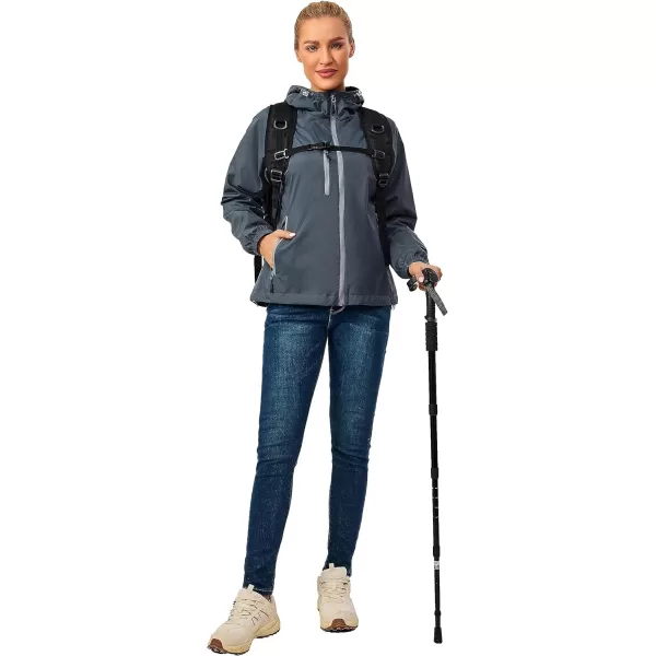 Little Donkey Andy Womens Lightweight Windbreaker Jacket Breathable Windproof Wind Coat Hiking Running Outdoor