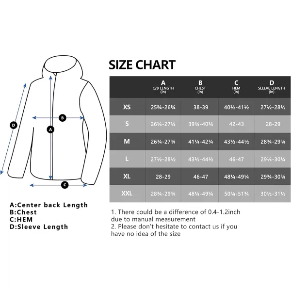 Little Donkey Andy Women's Packable Lightweight Hooded Jacket Windproof Windbreaker with Recycled Insulation