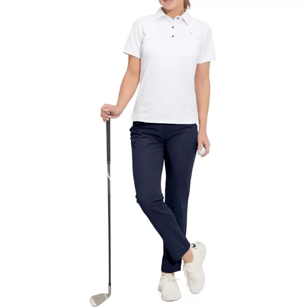 Little Donkey Andy Women's Quick Dry Lightweight Stretchy Hiking Golf Pants UPF 50+ Drawstring Pocket Anytime Pants