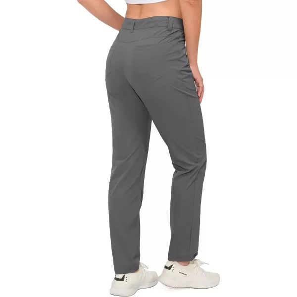 Little Donkey Andy Women's Quick Dry Lightweight Stretchy Hiking Golf Pants UPF 50+ Drawstring Pocket Anytime Pants