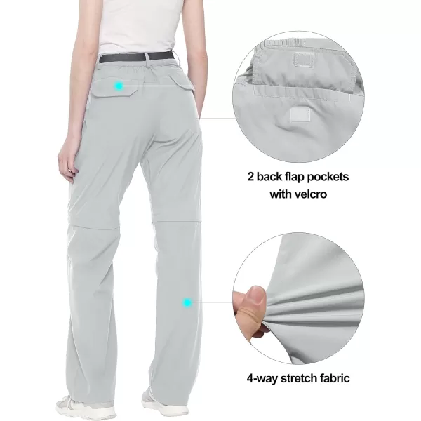 Little Donkey Andy Women's Stretch Convertible Pants Zip-Off Quick Dry Hiking Pants