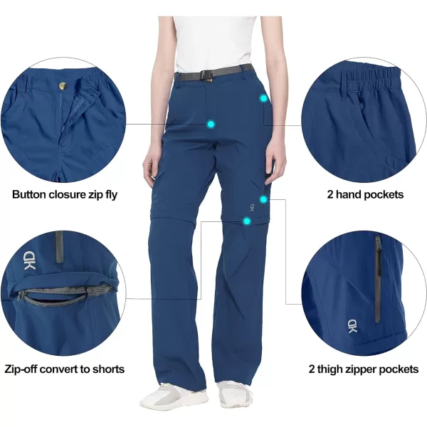 Little Donkey Andy Women's Stretch Convertible Pants Zip-Off Quick Dry Hiking Pants