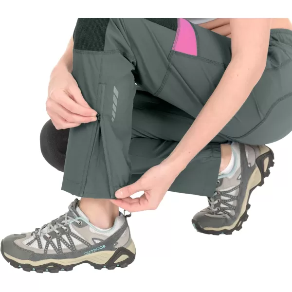 Little Donkey Andy Women's Stretch Convertible Pants Zip-Off Quick Dry Hiking Pants