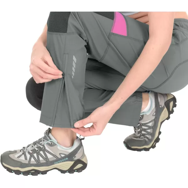 Little Donkey Andy Women's Stretch Convertible Pants Zip-Off Quick Dry Hiking Pants